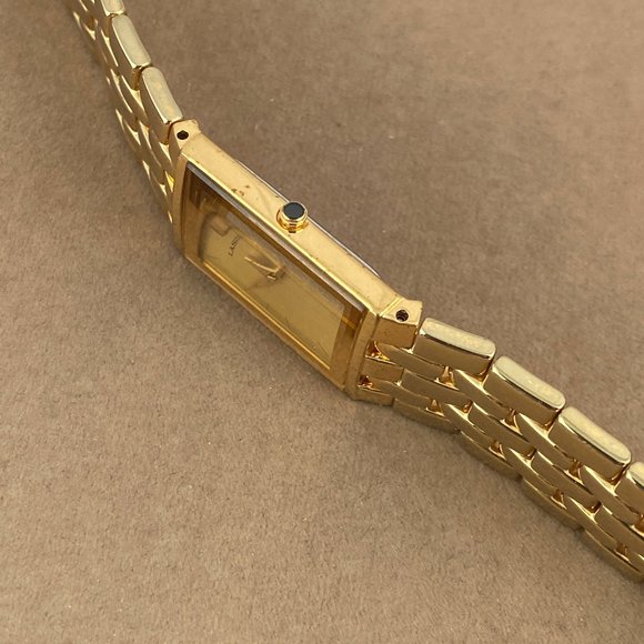 18 Karat Heavy Gold Plated Lassale by Seiko Watch - Picture 3 of 8